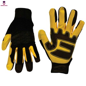 บรัสเซลส์กีฬาที่กำหนดเองโลโก้ช่างถุงมือทำงานขายส่งเต็มนิ้วตัดทนทานหนังสังเคราะห์ถุงมือทำงาน - Product Image 6