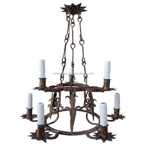 Candelabro de Metal para decoración de Hotel, fabricante de alta calidad, iluminación interior de decoración moderna - Product Image 5