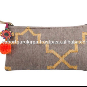 Pochette de soirée Vintage Designer Dhurrie pour femmes 2017 vente en gros sacs de soirée élégants - Product Image 1