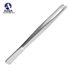 Pinzas de Cejas de Acero Inoxidable de Alta Calidad con Punta Inclinada para Depilar y Hilar, Disponibles en Varios Colores - Product Image 2