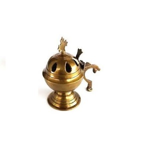 La Iglesia decoración latón quemador de incienso - Product Image 3