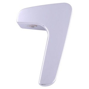 Manija de puerta interior de acero inoxidable de plástico Chapado en aluminio para todos los Ibiza y Córdoba 1998-2003; puerta derecha - Product Image 1