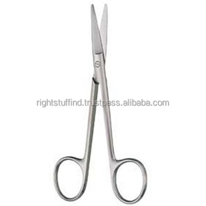 Ciseaux délicats émoussés/émoussés Outils médicaux d'instruments chirurgicaux en acier inoxydable de haute qualité - Product Image 1