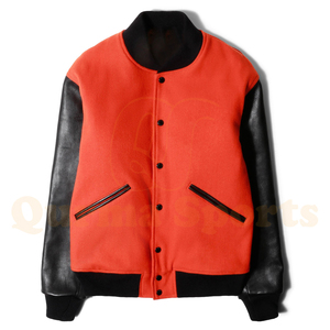 แจ็กเก็ตขนสัตว์กันน้ำและระบายอากาศได้ดีเสื้อแจ็กเก็ตถักสำหรับฤดูหนาวพร้อมแขนเสื้อหนังวัวขนาดพิเศษ - Product Image 2