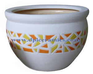 Maceta de Cerámica Macesta, Juego de 3 Macetas Saigon para Plantar Árboles - Product Image 2