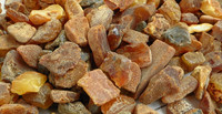 Pierres brutes d'ambre baltique naturel blanc, poids 5-800, ambre brut, taille 2-20 cm