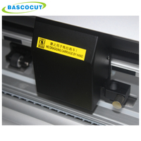 Coreldraw-cortador de vinilo/trazador de corte Bascocut, Coreldraw operado por USB, calcomanía de pared y coche