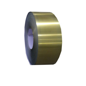 Baosteel-bobina de hojalata eléctrica, lámina de <span class=keywords><strong>ETP</strong></span> lacada dorada - Product Image 1
