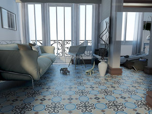 Azulejo de cemento encástico CTS 83,1, hecho en Vietnam, alta calidad, exportación a EE. UU. - Product Image 5