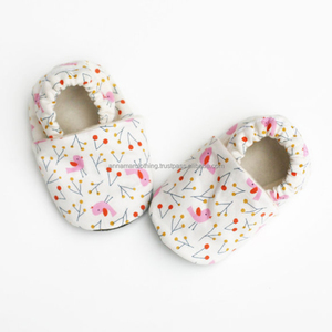Bottines pour bébé en coton biologique, vêtement pour nouveau-né, doux et confortable, en coton, nouveau Design, 2018, vente en gros, 100% - Product Image 1
