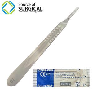 ชุดเครื่องมือผ่าตัด No.4พร้อมที่จับเปลือกหอยด้วยมือพื้นฐานของเครื่องมือผ่าตัดที่จำเป็น - Product Image 1