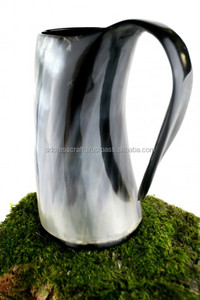Jarra de cerveza de cuerno natural personalizada para beber, jarra para vikingos, fiesta nórdica, fiesta de boda, tazas de cerveza hechas a mano creativas, el mejor precio - Product Image 3