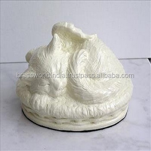 Ever My Pet Angel Cat Urna de cremación para mascotas de Brassworld India Premium Funeral Supplies - Product Image 3