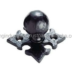 Manija de puerta redonda de aleación negra mate al por mayor, 38 mm de diámetro, estilo antiguo vintage, juego de pomo de puerta con bisel. - Product Image 4