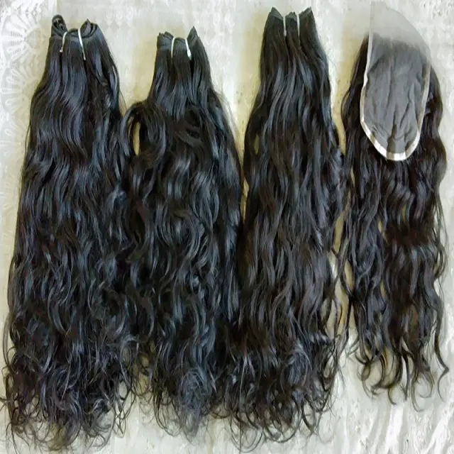 Extensions de cheveux brésiliens naturels Remy — ali queen Hair, cheveux humains, boucles, qualité supérieure