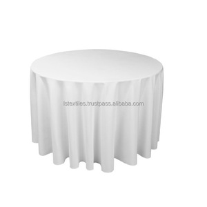Elegant 3D Round <b>Tablecloth</b> for Wedding Banquet Decoration - Product Image 5