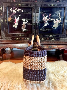 Sac à main en paille naturelle de style vintage du Vietnam, fait à la main, faible prix, 100% - Product Image 6