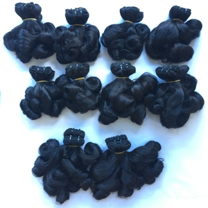 Cheveux bruts non traités, tissage en usine, cuticules complète, bruts - Product Image 4