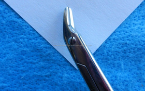 Tijeras universales para cortar ligaduras y alambres de laboratorio dental, 12 cm (4.7 pulgadas), para uso clínico - Product Image 3