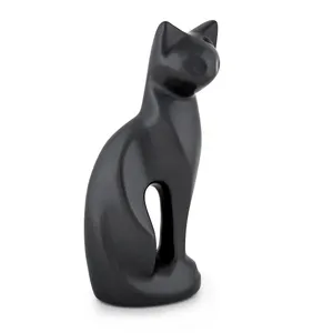 Urna per animali domestici ceneri per animali in metallo dimensioni personalizzabili all'ingrosso forniture funebri/gatto Design urne cremazione