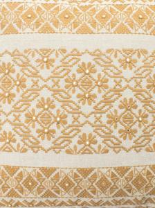 Laranja bordado geométrica 16X16 Indiano indiano mais recente projeto capas de almofada decoração de casa personalizado - Product Image 5