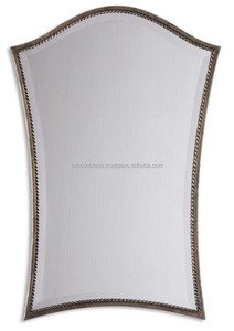 Miroir en métal à revêtement noir Miroir en métal de style ancien au design classique pour la décoration intérieure Fabricant d'hôtel personnalisé Grand - Product Image 3