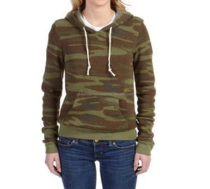 Chaqueta de chándal de estilo callejero con logotipo personalizado para mujer Sudadera con capucha para mujer con estampado de soplo Cuello con capucha de talla grande para invierno - Product Image 6