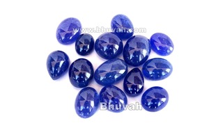 หินอัญมณีแทนซาไนต์ธรรมชาติทรงหลังเบี้ย - Product Image 2