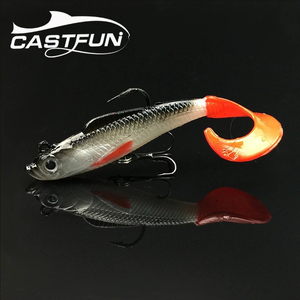 Wholesale 10グラムSoft Baits Series Mixed Color Soft Fishing Lure False Bait Design