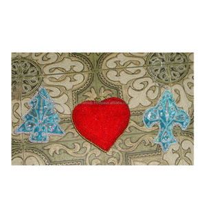 Hand Embroidery Christmas <b>Tree</b> Decoration <b>Ornament</b> - Product Image 1
