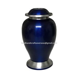 Urnas funerarias de aluminio para adultos, urnas funerarias de aluminio para cenizas, piezas conmemorativas para humanos, almacenamiento de cenizas Kalash - Product Image 2