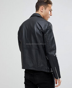 Chaquetas de Cuero/2026 Nueva Llegada Chaqueta de Cuero Genuino para Hombre/Venta al por Mayor de Chaquetas, Chaqueta de Motociclista de Cuero Premium para Hombre - Product Image 2