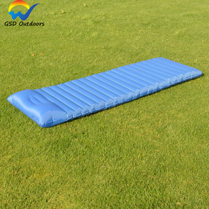 Padrino per dormire ultraleggero gonfiabile con isolamento termico da viaggio leggero con cuscino pompa libera - Product Image 3