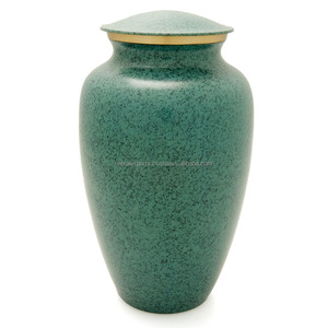 Urna de cremación para adultos de aluminio Diseño clásico Cenizas humanas decorativas Urna funeraria conmemorativa hecha a mano a granel 2025 - Product Image 5