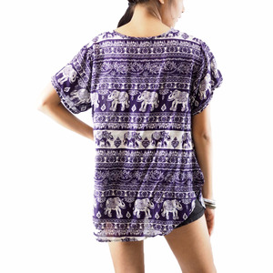 NAPAT เสื้อช้างคอกลมแขนสั้น,เสื้อไทยสำหรับทุกเพศ - Product Image 2