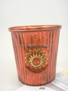 Bougeoir en verre au mercure Bougeoirs votifs en verre Bougeoir votif en cristal pour la décoration intérieure - Product Image 3