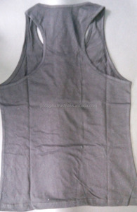 OEM Tirupur Gym Fitness Tank Top Chaleco Calidad Fina Algodón Premium Saludable Precio barato O-cuello Diseño de talla grande - Product Image 6