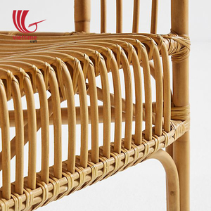 Chaises en rotin basiques pour la maison / Chaise en osier tressé - Product Image 6