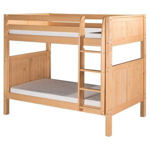 เตียงสองชั้นไม้, ชุดเฟอร์นิเจอร์แบบถอดประกอบได้, ผู้ผลิตจากเวียดนาม, งานเคลือบสีน้ำปลอดสารพิษ, โครงสร้างแข็งแรง - Product Image 1