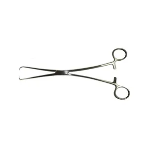 Durable Double Curved Uterine Tenaculum Forceps Surgical Used Schroeder Uterine Tenaculum Forceps For Sale