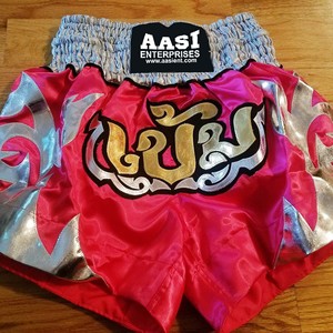 Short de sport muay thai pour femmes et enfants, pantalon de combat mma - Product Image 3