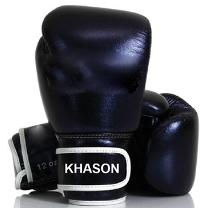 Gants de boxe pour hommes en cuir de vachette avec logo personnalisé du meilleur design vente en gros de gants de boxe pour entraînement et arts martiaux personnalisés - Product Image 5