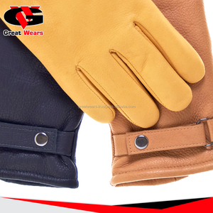 Vente chaude hommes hiver gants en cuir doublure en cachemire écran tactile neige moto conduite gants d'équitation Sports de plein air cyclisme - Product Image 6