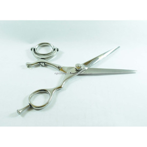 Tijeras profesionales para salón de belleza, hoja de acero inoxidable, productos para el cabello para barberos y estilistas - Product Image 1