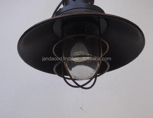 Bột Costed Cổ Điển Mặt Dây Đèn Có Sẵn Với Điện Hệ Thống Dây Điện Trang Trí Nội Thất Kim Loại Đèn Shades - Product Image 4