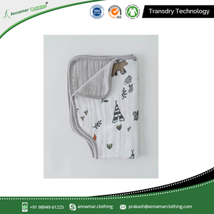 Mantas de muselina para bebés, Súper suaves, personalizadas, de alta calidad - Product Image 6
