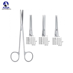 Hoạt động kéo thẳng và cong sắc nét cùn Iris kẹo cao su khâu TC kéo với tungsten carbide tip - Product Image 4