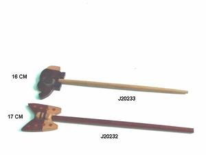 Horquilla de madera para el pelo para mujer y niña, accesorios pequeños para el cabello, horquillas de madera - Product Image 4