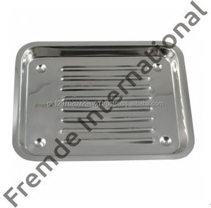 Plateau manuel d'instrument chirurgical d'acier inoxydable de puissance pour des procédures de mise à l'échelle - Product Image 1