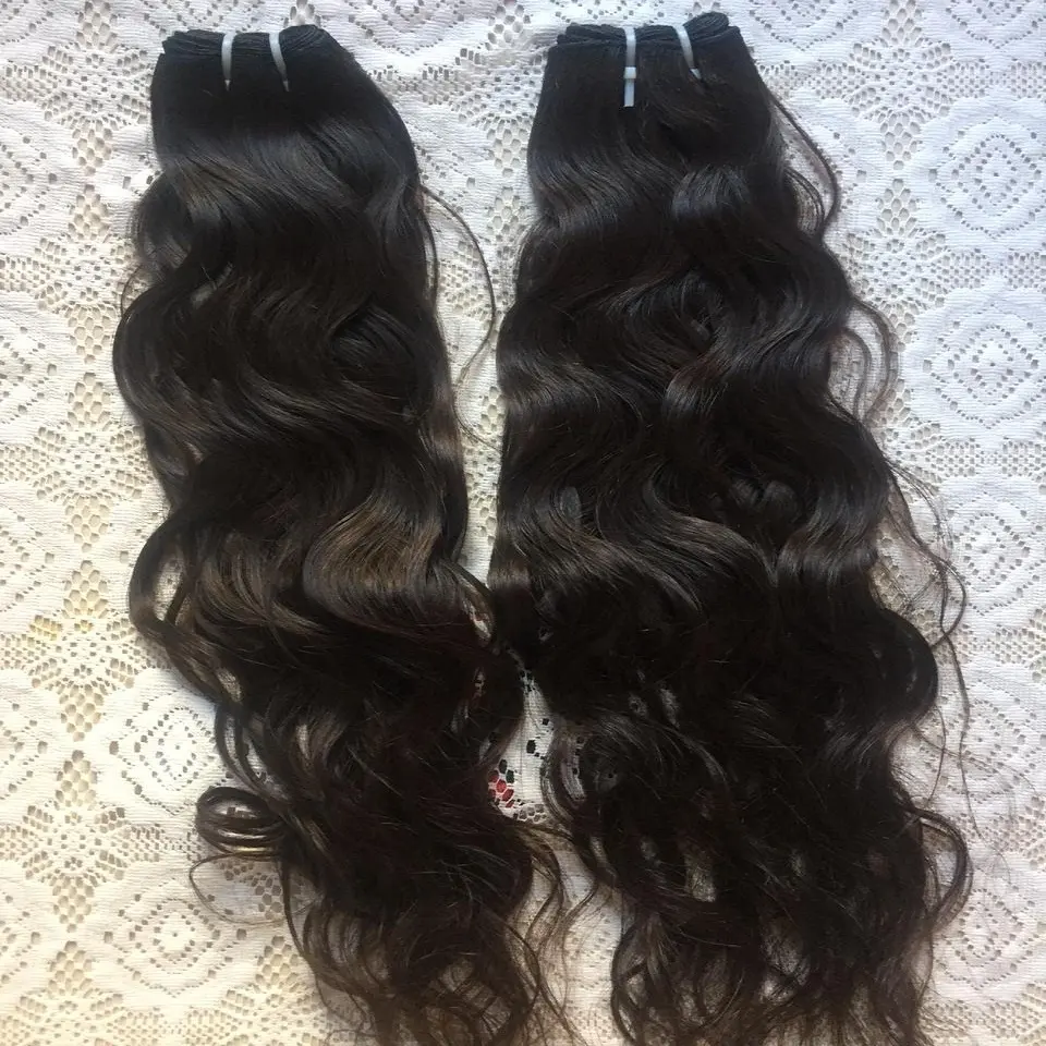 Top quality Indian unprocessed remy virgin indian human hair natural wavy, natural hair products